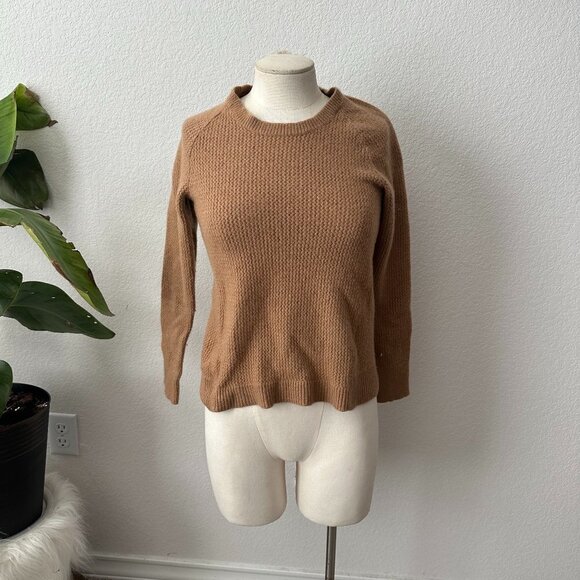 Patagonia Women's Brown Cowl Cashmere Neck Sweater - Picture 2 of 6